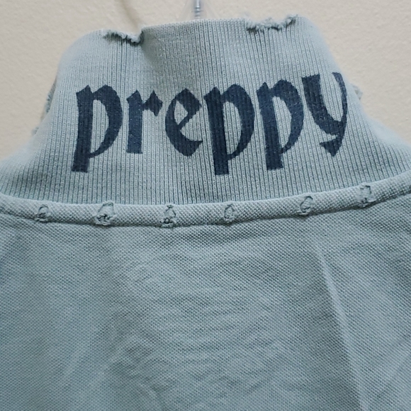 🔵2 for $15🔵 PROJECT E TEAL POLO - Picture 6 of 7